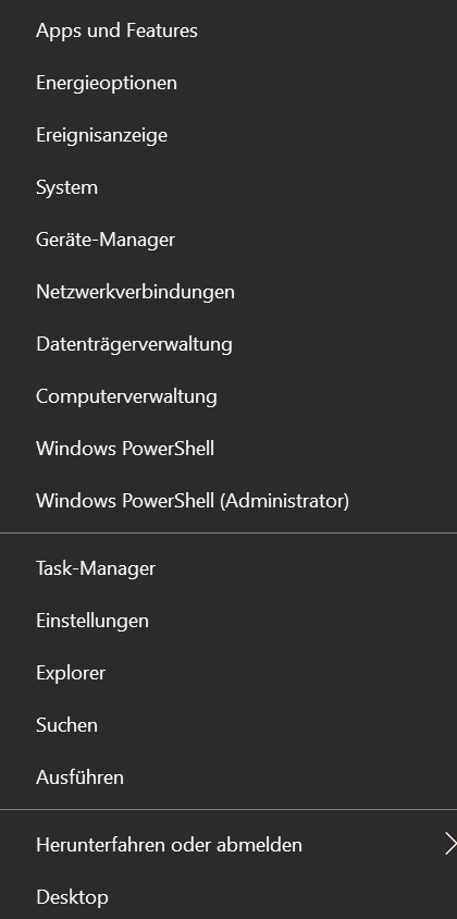 Windows Start-Einstellungen ändern3