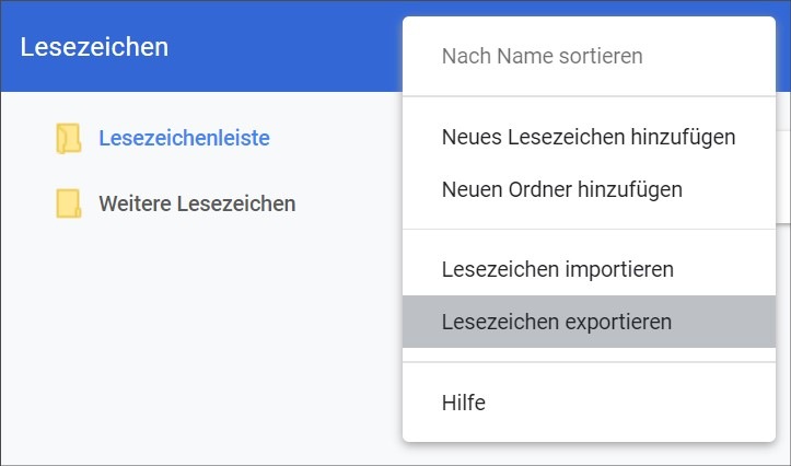 Google Chrome: Favoriten exportieren – der Tipp 2023 3 Google Chrome Favoriten exportieren – der Tipp 2021