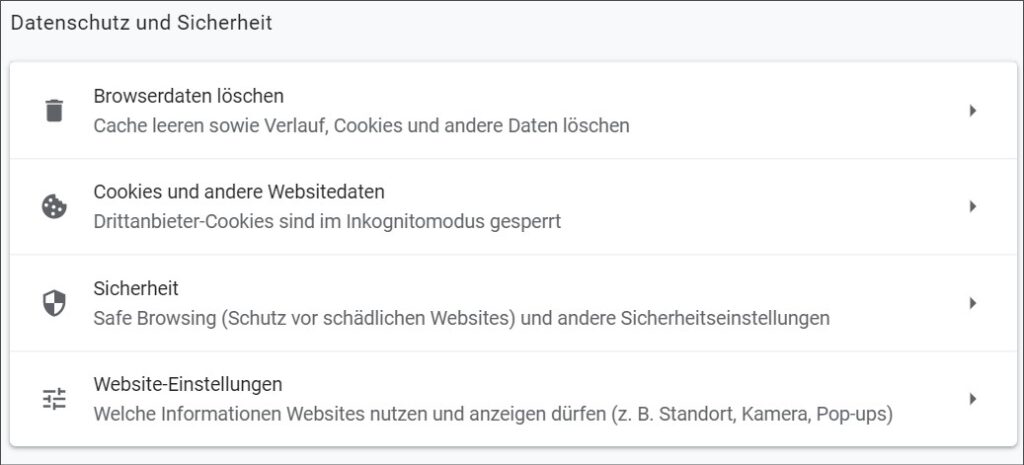 Google Chrome Suchverlauf löschen – der Tipp 2021-b