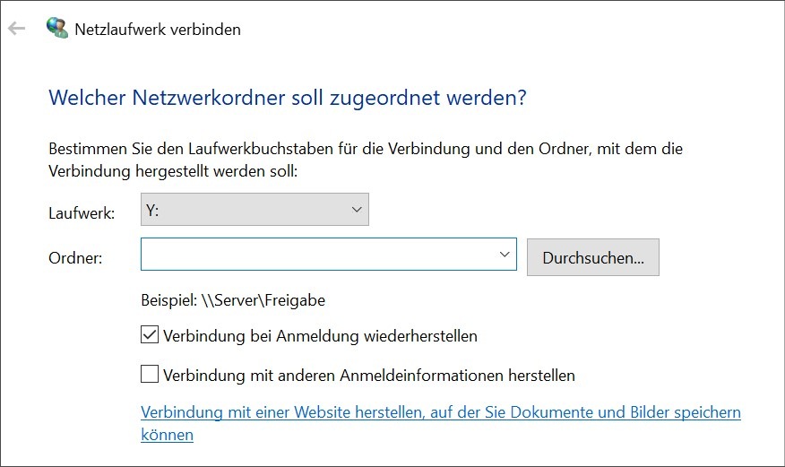 Windows 10: Netzlaufwerk verbinden und trennen – Lösung 3 Windows 10 Netzlaufwerk verbinden und trennen – Lösung1