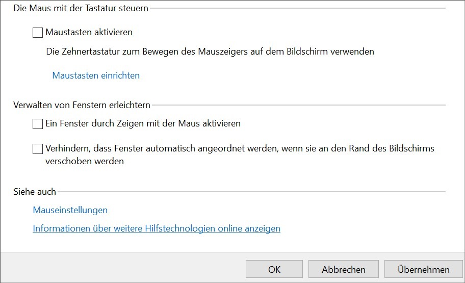 Windows 10: Fenster automatisch anheften – Lösung 3 Windows 10 -Fenster automatisch Anheften – Lösung