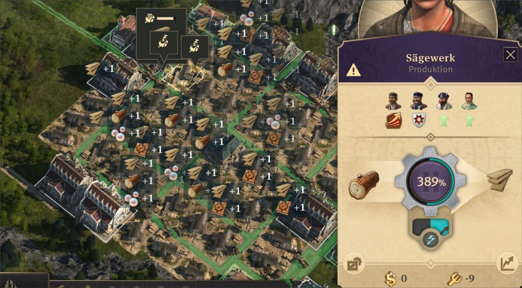 Anno 1800 – optimale und stärkste Bretter- und Holzproduktion – Lösung15