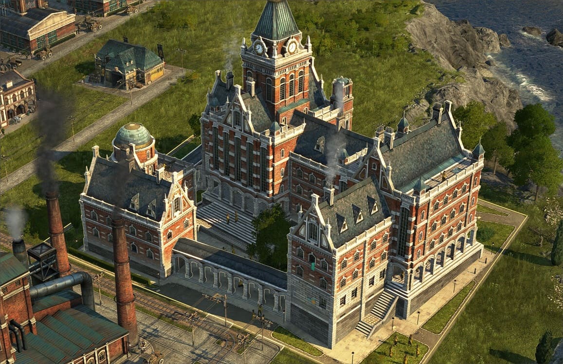 Anno 1800: Research Institute and Scholars - Procedure and Optimization
