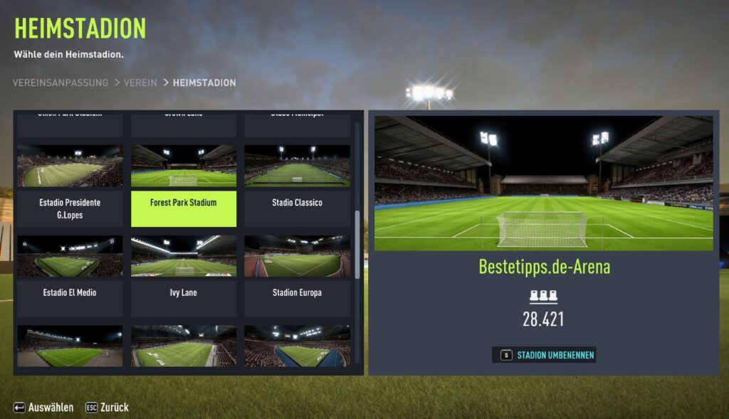 Fifa 23: Stadion ändern – Netz, Fans, Gesänge und Rasen 10 Fifa 22: Stadion ändern – Netz, Fans, Gesänge und Rasen