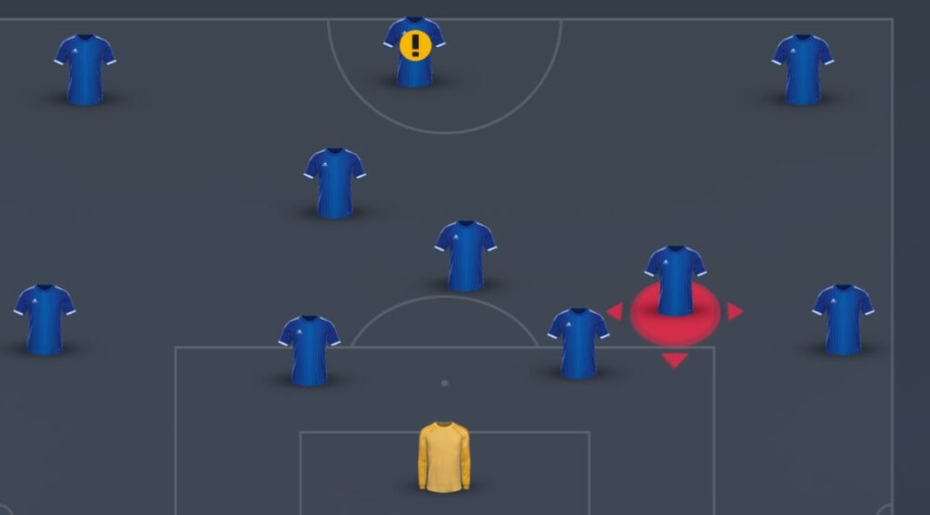 Fifa 22 Karriere Aufstellung optimieren – Teamstrategie anpassen5