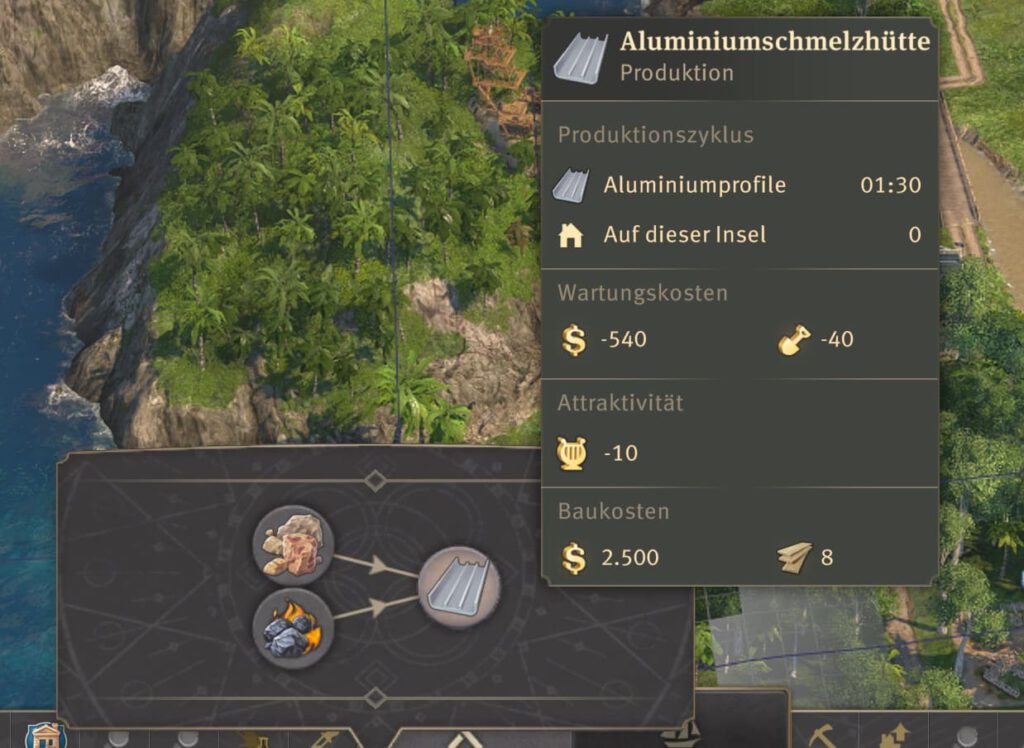 Anno 1800 Reich der Lüfte – Aluminium und Helium für Luftschiffe6