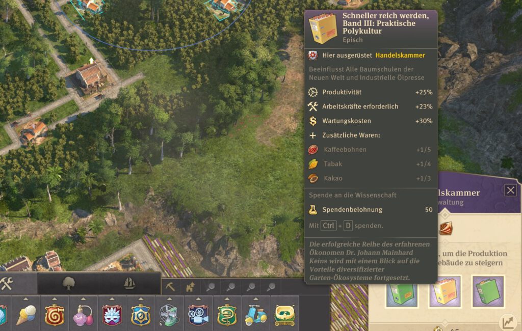 Anno 1800 Zitrusfrüchte in der Neuen Welt – optimale Produktion und Versorgung