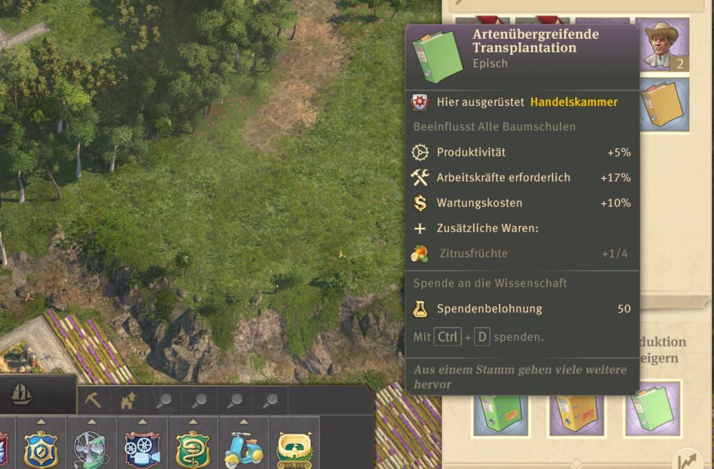 Anno 1800 Zitrusfrüchte in der Neuen Welt – optimale Produktion und Versorgung