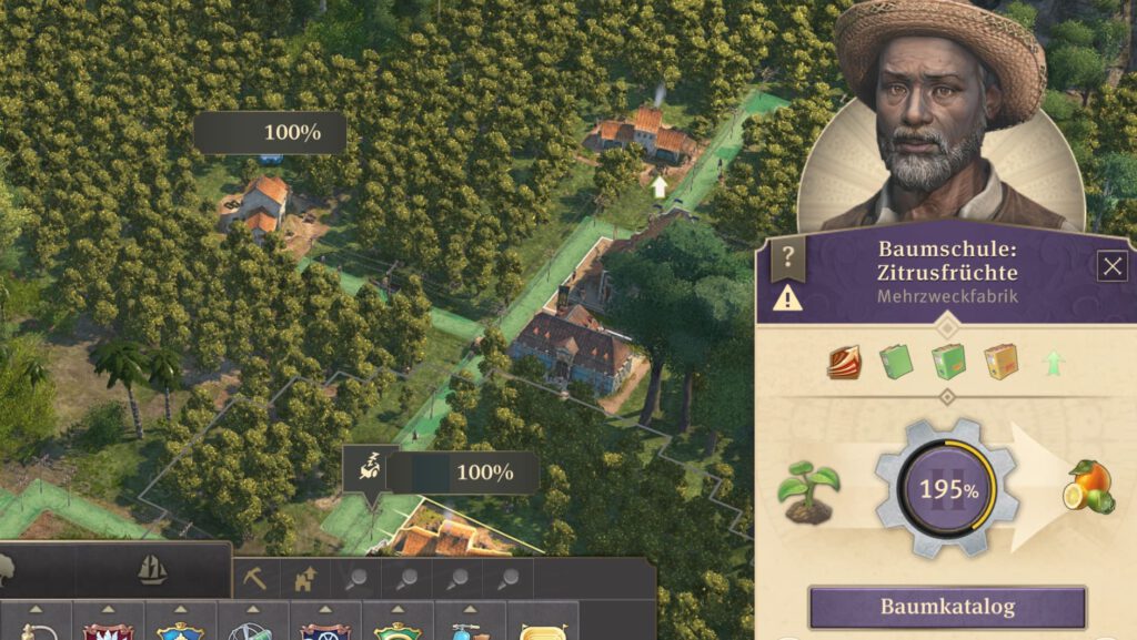 Anno 1800 Zitrusfrüchte in der Neuen Welt – optimale Produktion und Versorgung