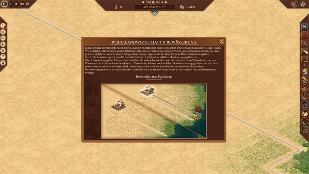 Pharaoh – a new era Kampagne 11 – Saqqara1