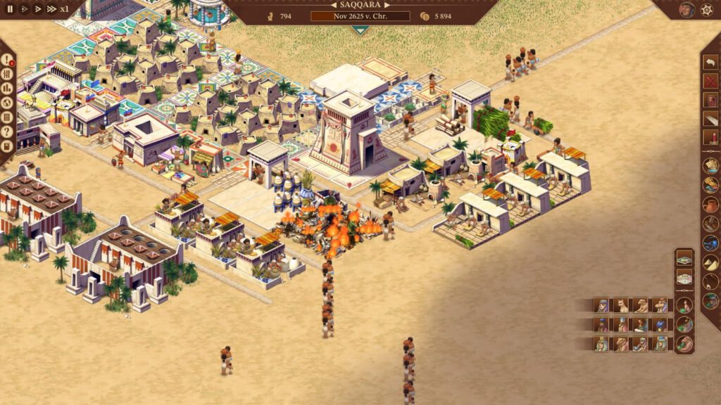 Pharaoh – a new era Kampagne 11 – Saqqara2