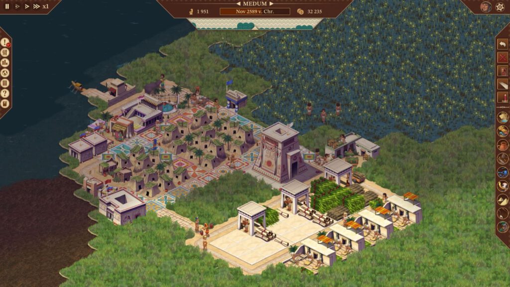 Pharaoh – a new era: Kampagne 13 – Medum 10 Pharaoh – a new era: Kampagne 13 – Medum