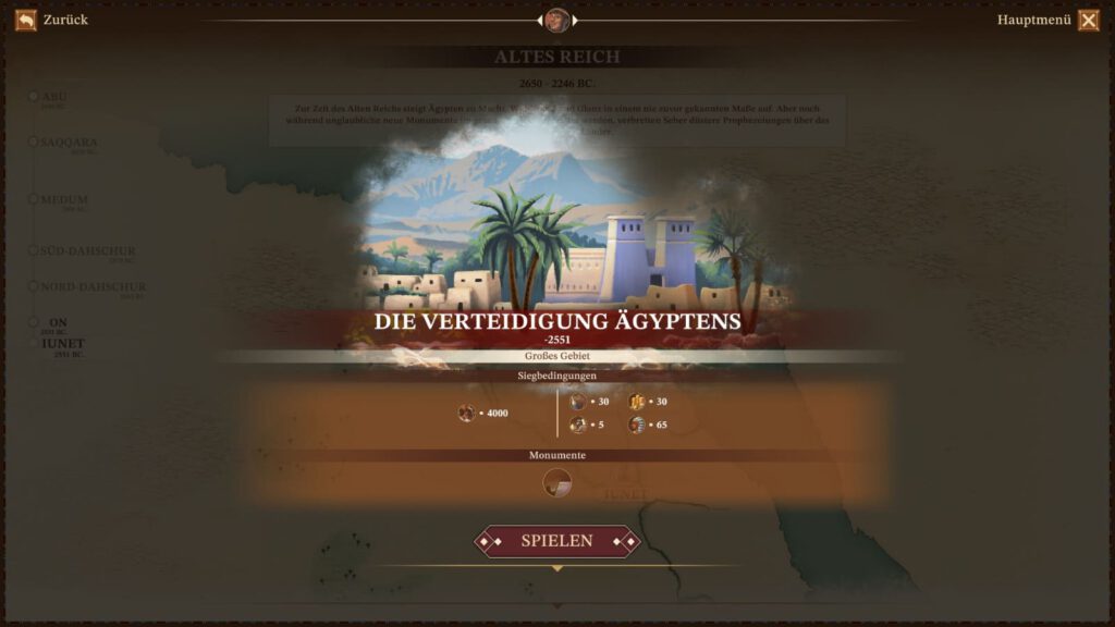 Pharaoh – a new era: Kampagne 17 Iunet (Dendera) 3 Pharaoh – a new era Kampagne 17 Iunet Dendera