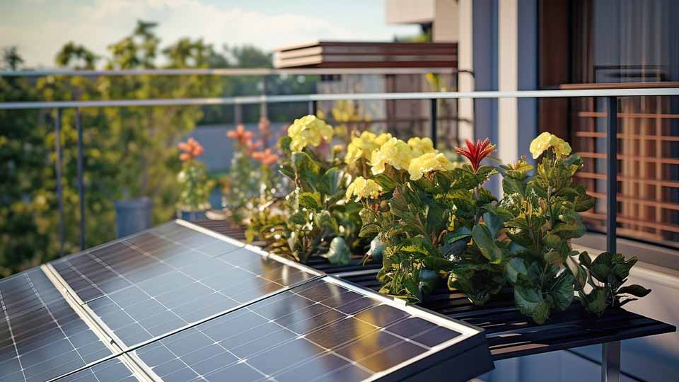 Zukünftig Balkonkraftwerk mit vier Modulen zulässig