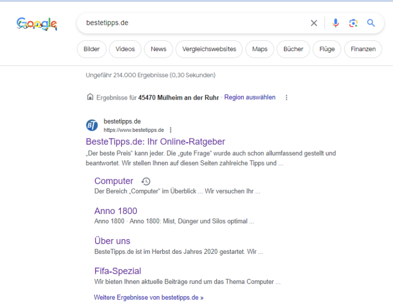 Google Suchverlauf löschen Lösung, Anleitung und