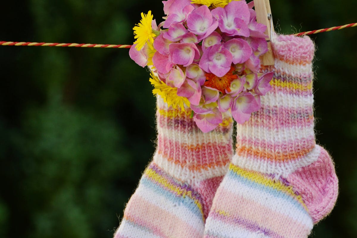 Babysöckchen stricken - Socken für das Baby häkeln